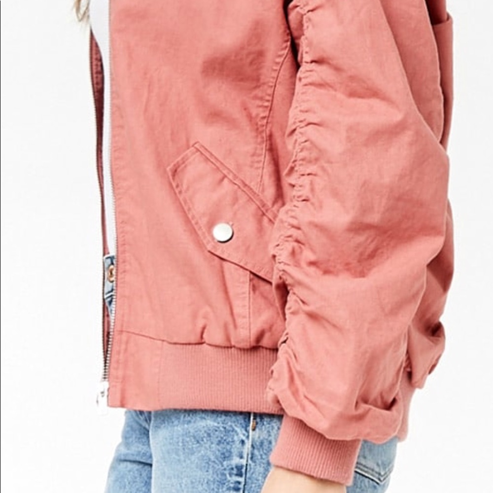 Blush Bomber Jacket